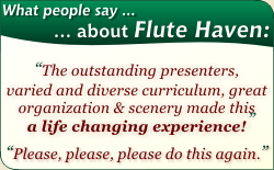 What People Say about Flute Haven